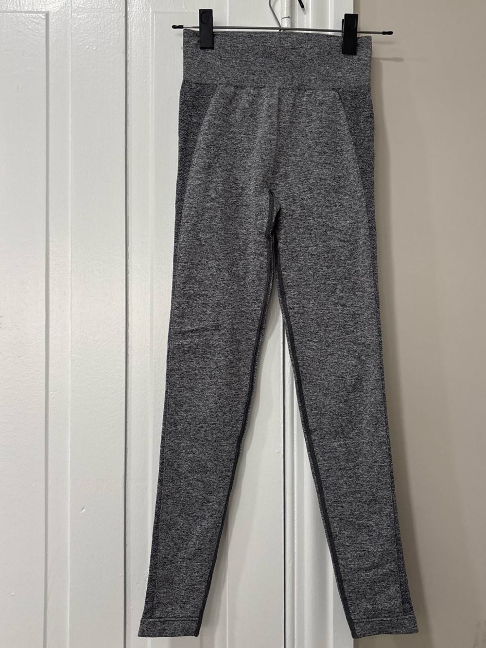 Gymshark Heather Gray High-Waist Performance Leggings